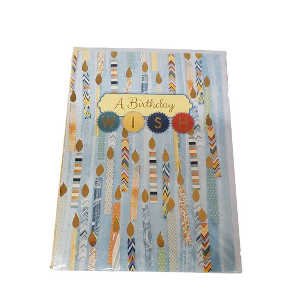 A Birthday Wish Birthday Wishes Unique Greeting Cards Flower Birthday Cards - Picture 3 of 9